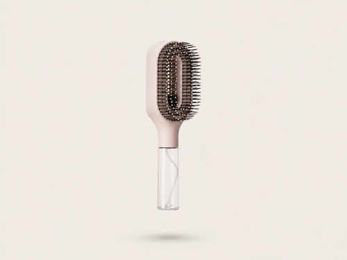 Cepillo Spray 2 en 1 para Control de Frizz y Baby Hairs