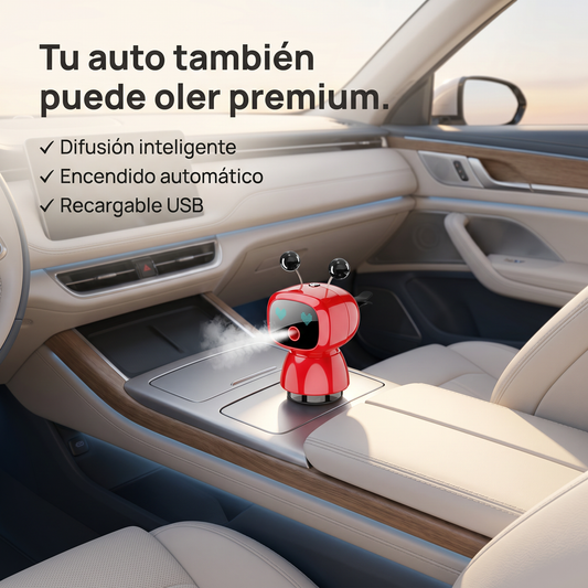Aromatizador Inteligente Recargable para Auto