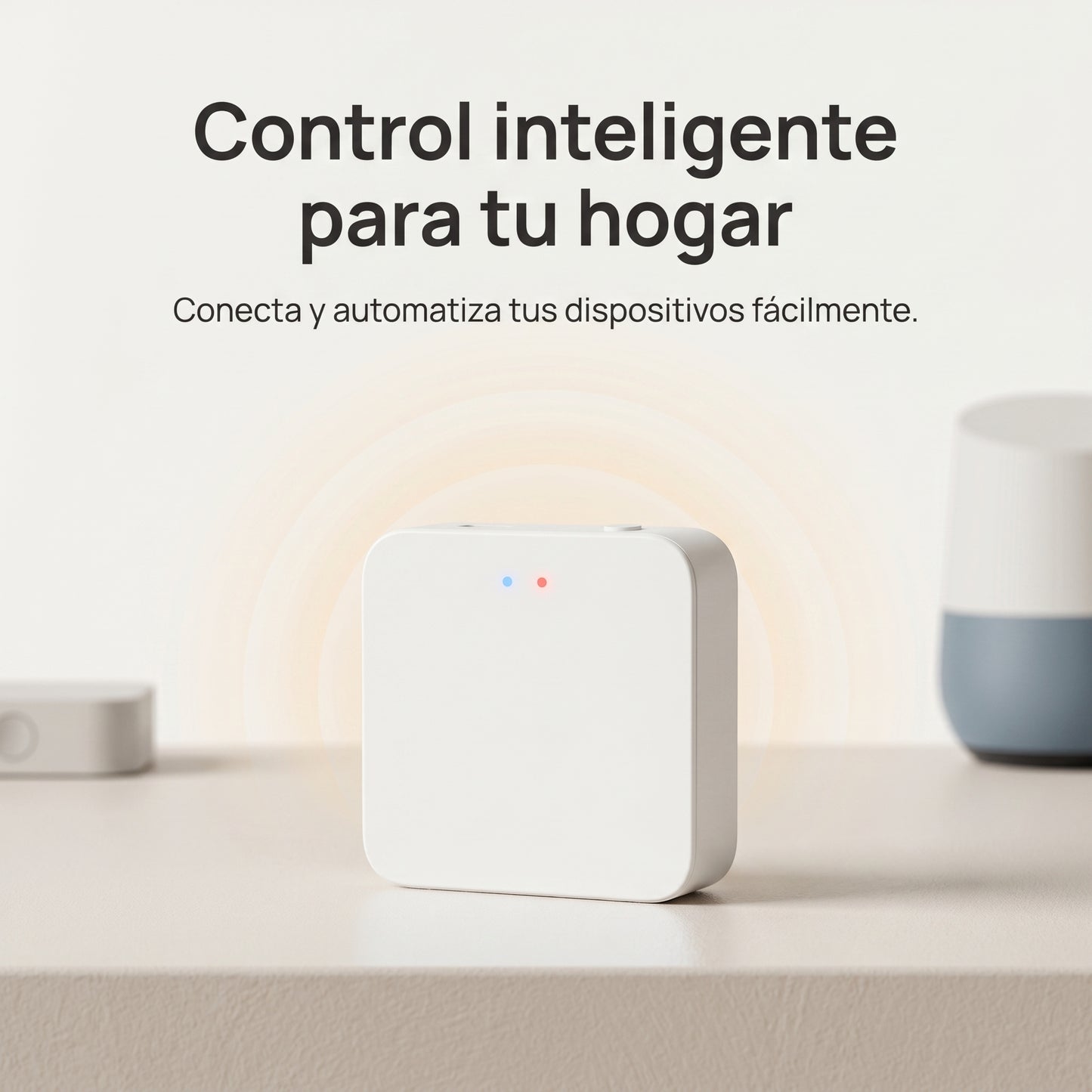 Gateway Tuya WiFi + Bluetooth Mesh – Hub para Hogar Inteligente
