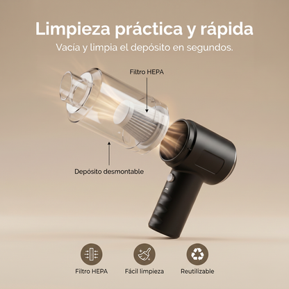 Mini Aspiradora Sin Cable